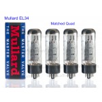 Mullard EL34 Matched Quad
